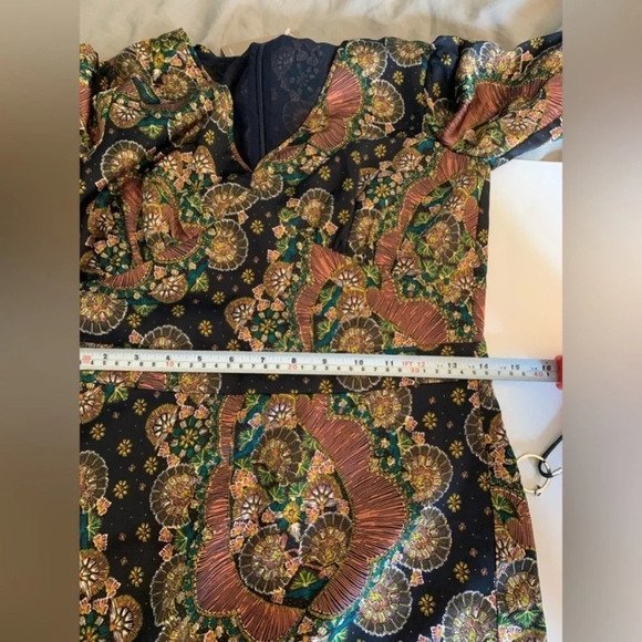 J CREW Point Sur Long Sleeve
Paisley Maxi Dress  size 2 - Picture 15 of 15